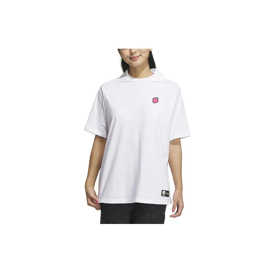 Adidas Neo Adidas Neo X Strawberry Bear Co branded SS23 T Shirts Women's White