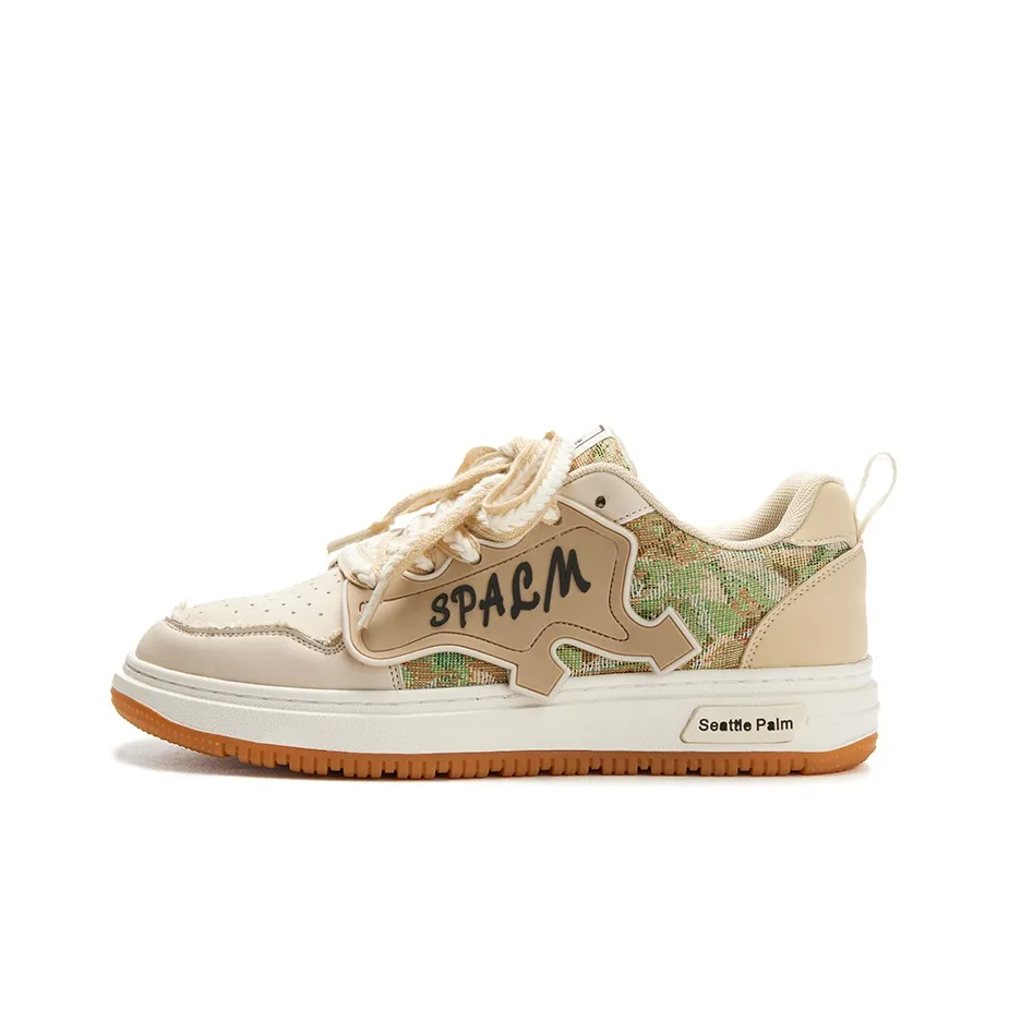 Seattle Palm Стильные Скейтбординги Унисекс Бежево-коричневый