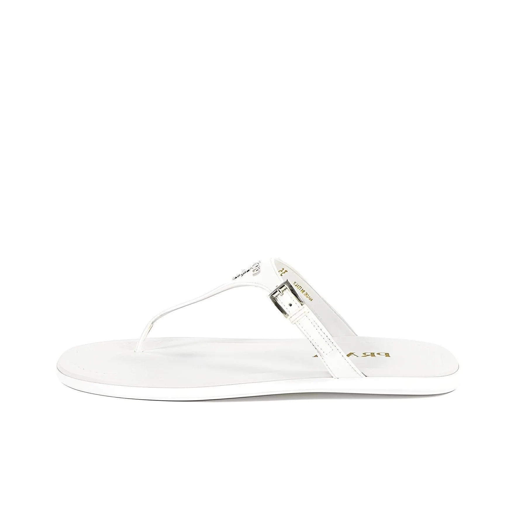 PRADA Odor Resistant Flip Flops Women's White