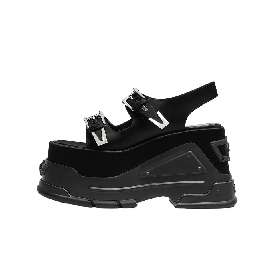 VERSACE Women's Medusa Anthem Platform Sandal 'Black'