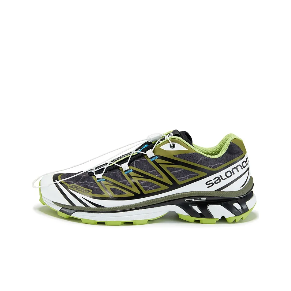 SALOMON KOLON SPORT Cushioning Anti Slip And Wear Resistant Low Top Outdoor Shoes Unisex Green White Black