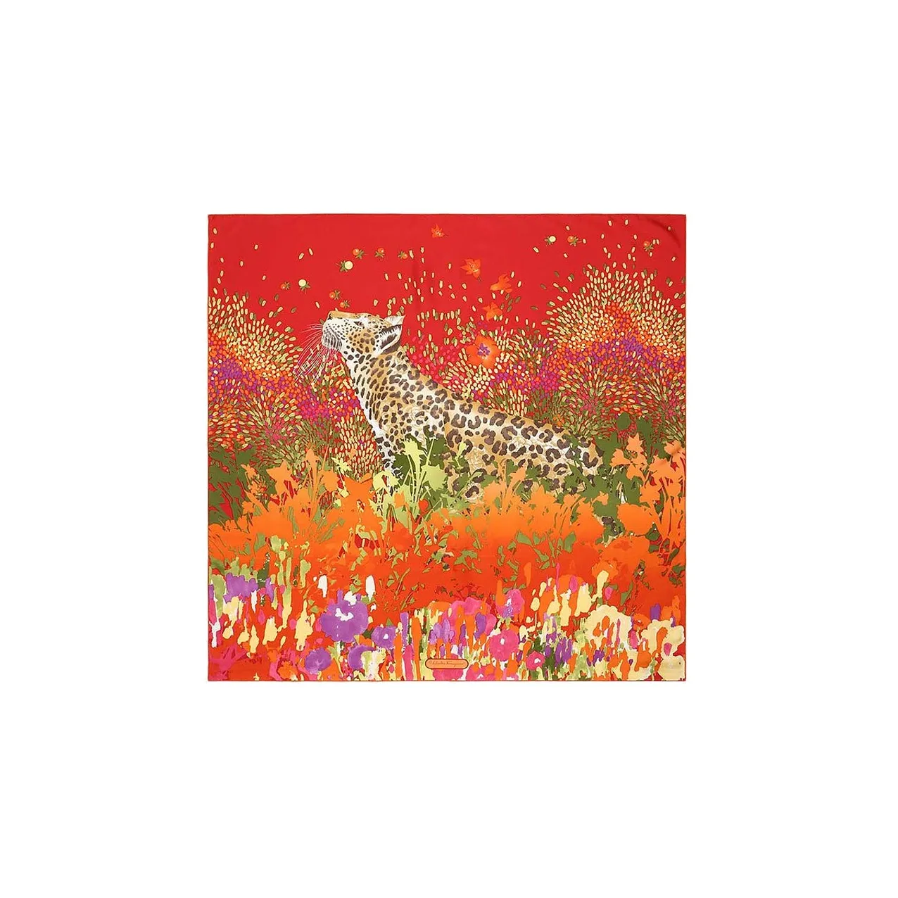 Ferragamo Silk Scarves Women's Red