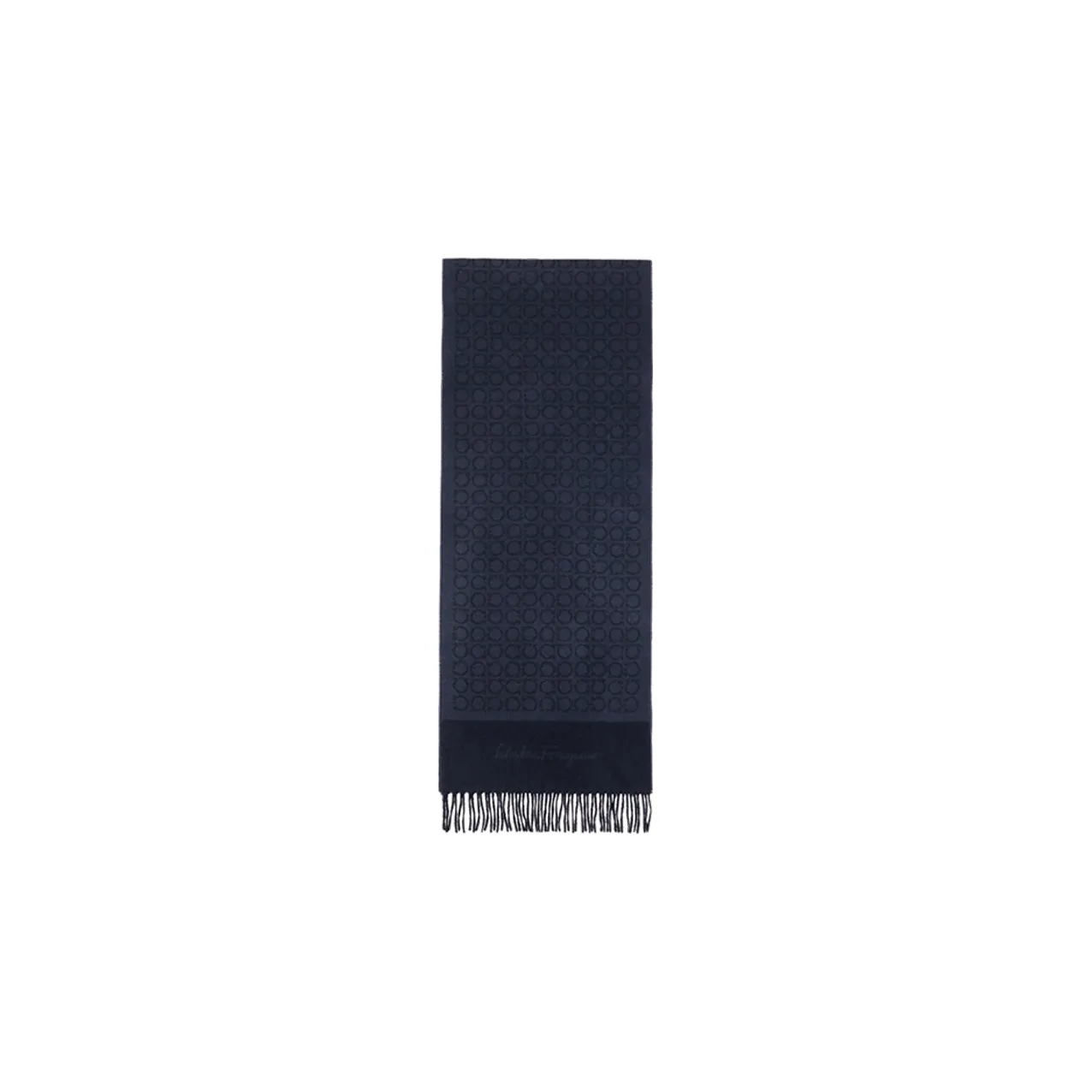 Ferragamo Knit Scarves Women's Dark Blue