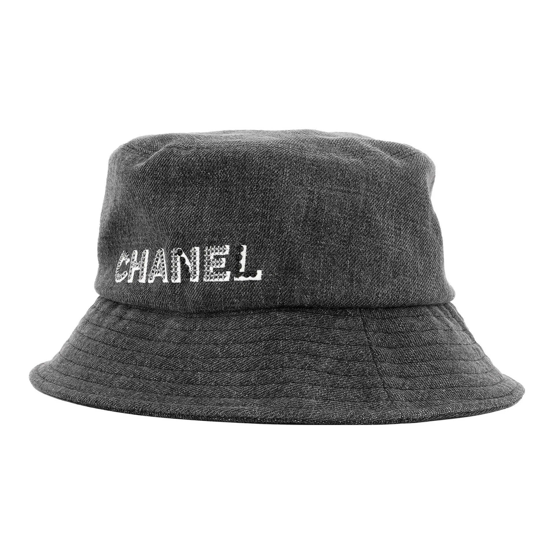 CHANEL Cotton Bucket Hats Unisex