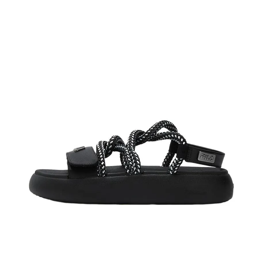 FILA Churro Пляжные сандалии Женские Черный