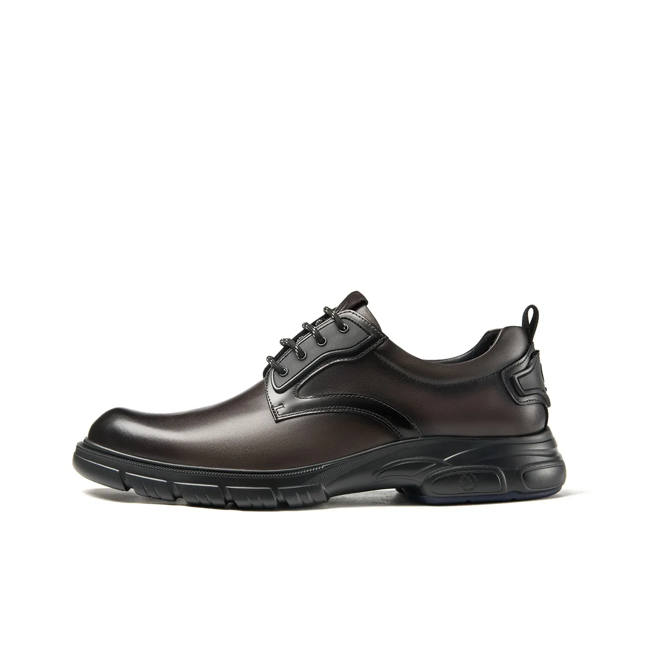AOKANG Dress Shoes Men's Low Top Gray