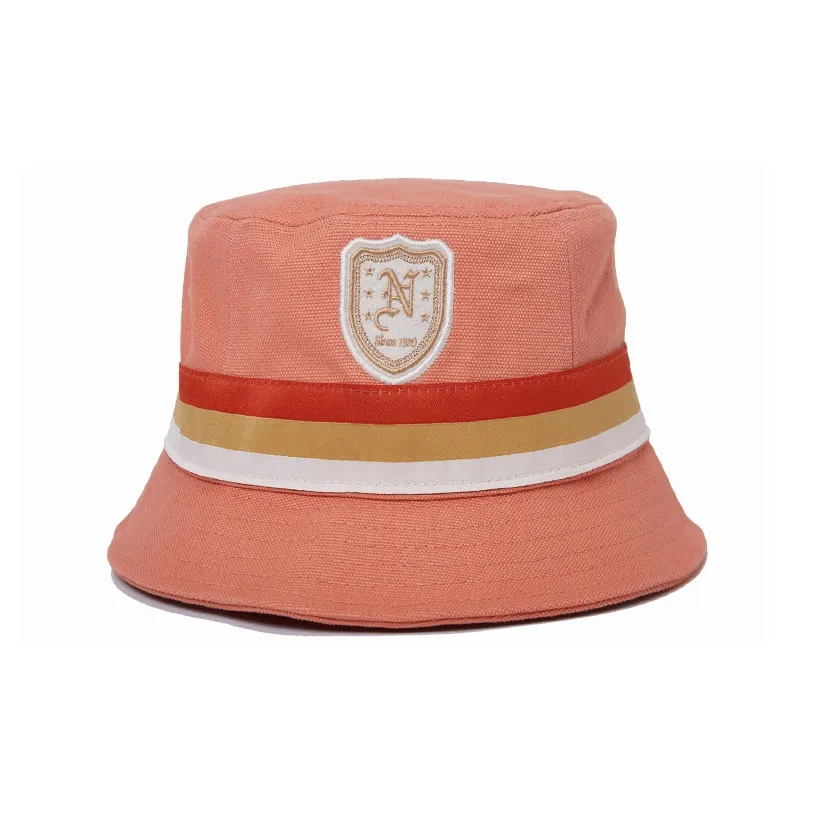 New Era Cotton Bucket Hats Красный Унисекс