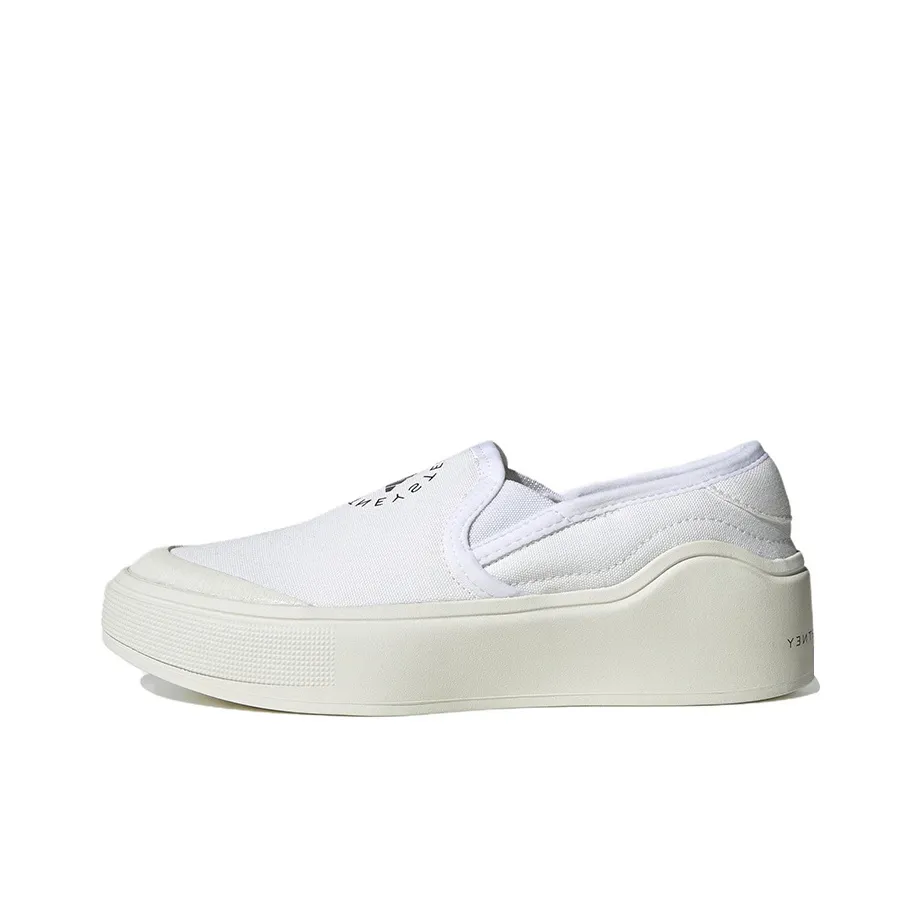 Adidas Court Slip On By Stella McCartney Cloud White Core Black