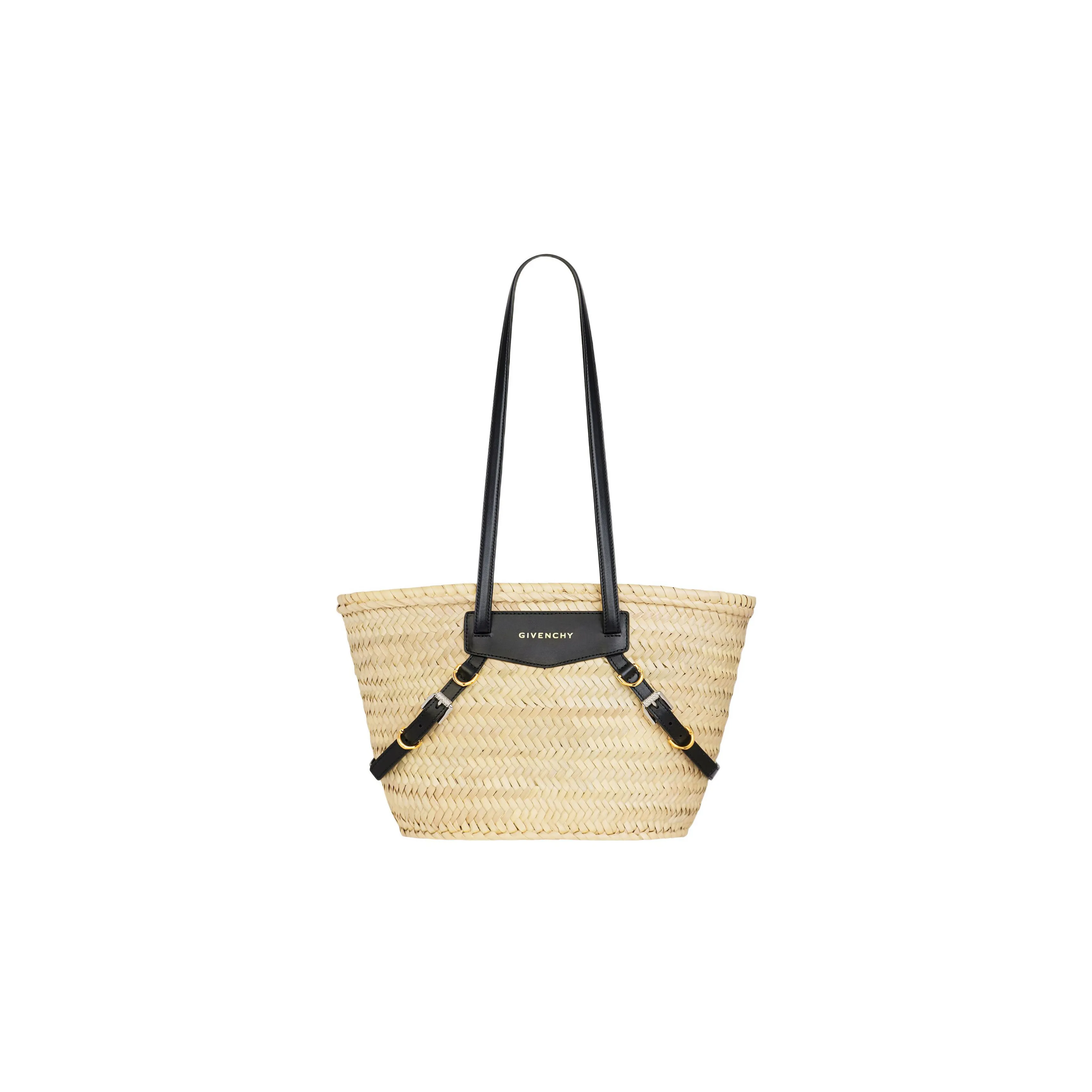 Givenchy Voyou Raffia Basket Bag, Handbag, Shoulder Bag Trumpets Women's