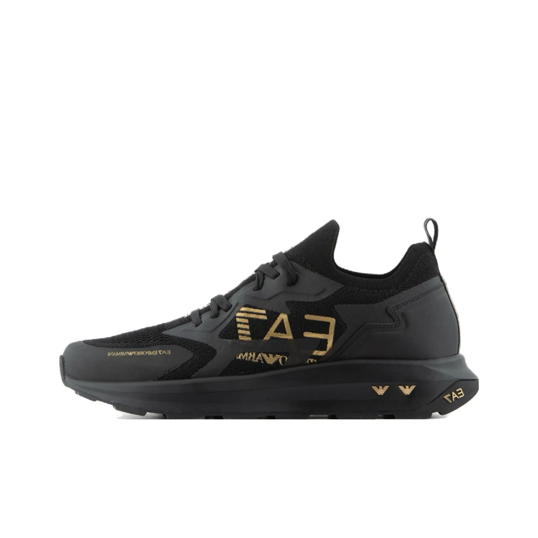Ea7 EMPORIO ARMANI Alture Logo-print Low-top Sneakers