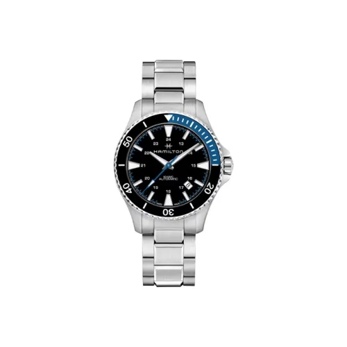 Hamilton Автоматический Механический Movement Мужские Часы Khaki Navy Collection 40 мм Черные