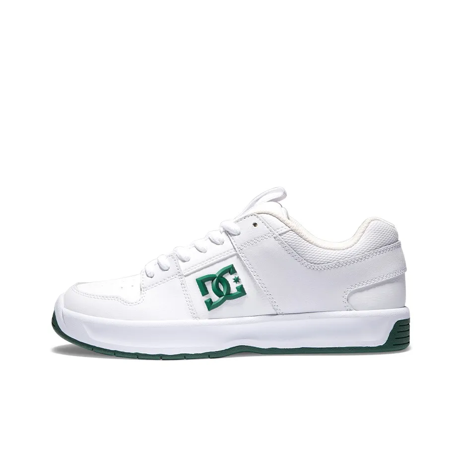 DC Shoes Lynx Zero Anti Slip Wear Resistant Low Top Skateboard Shoes Unisex White