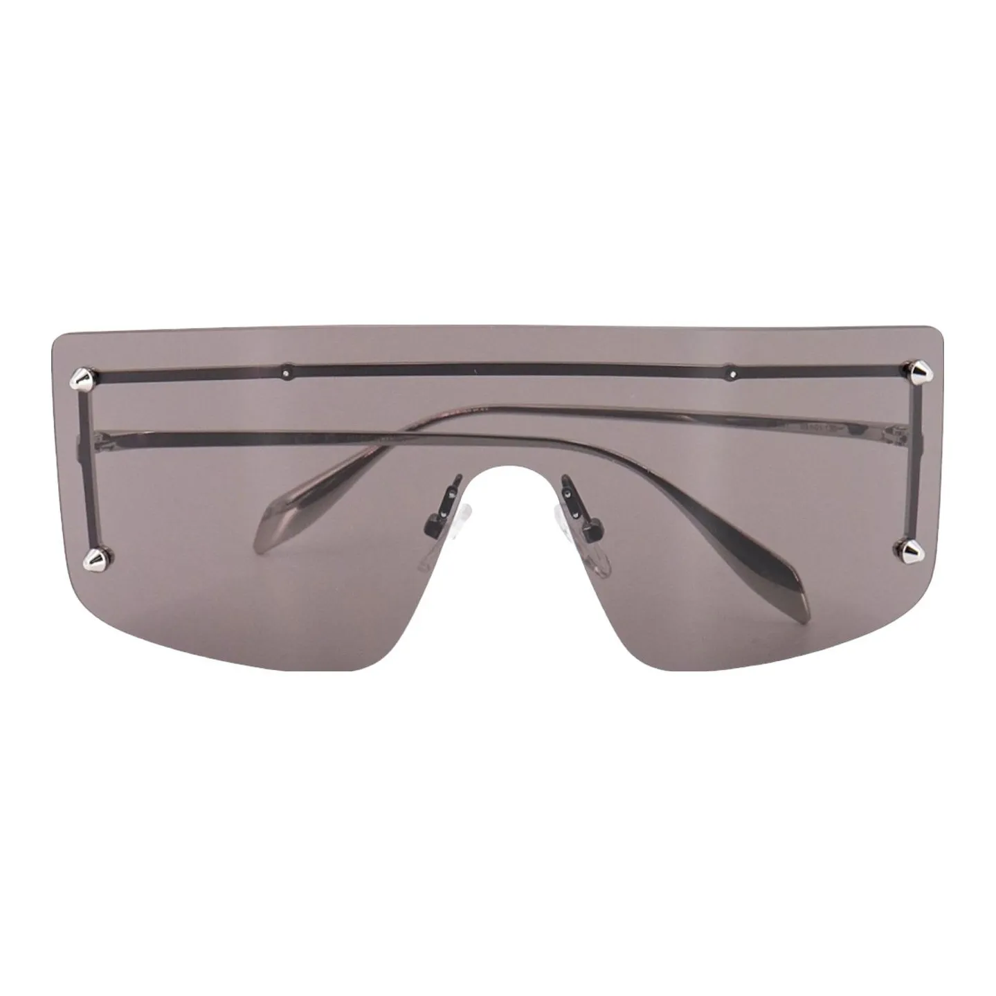Alexander McQueen Eyewear Squared Oversize Frame Sunglasses