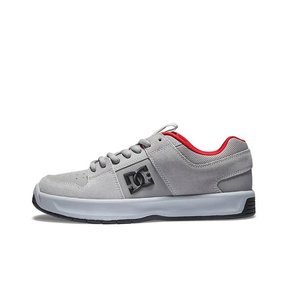 DC Shoes Lynx Zero Anti Slip Wear Resistant Low Top Skateboard Shoes Unisex Gray