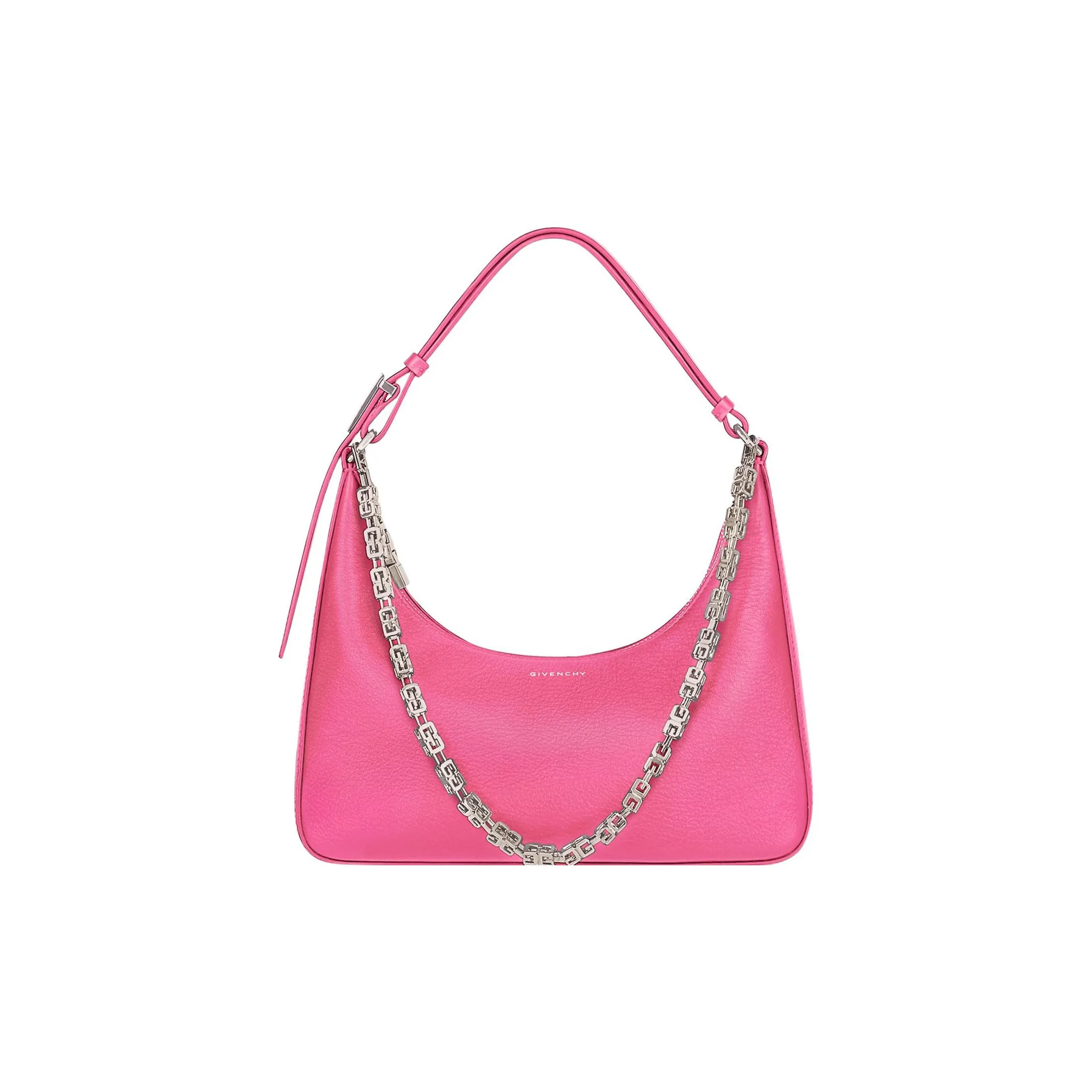 Givenchy Calfskin Matte Leather Handbag Shoulder Bag Women's Neon Pink