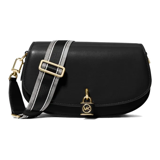 MICHAEL KORS Mila Кожа Сумка через плечо Сумка на плечо Средняя Женская Черная