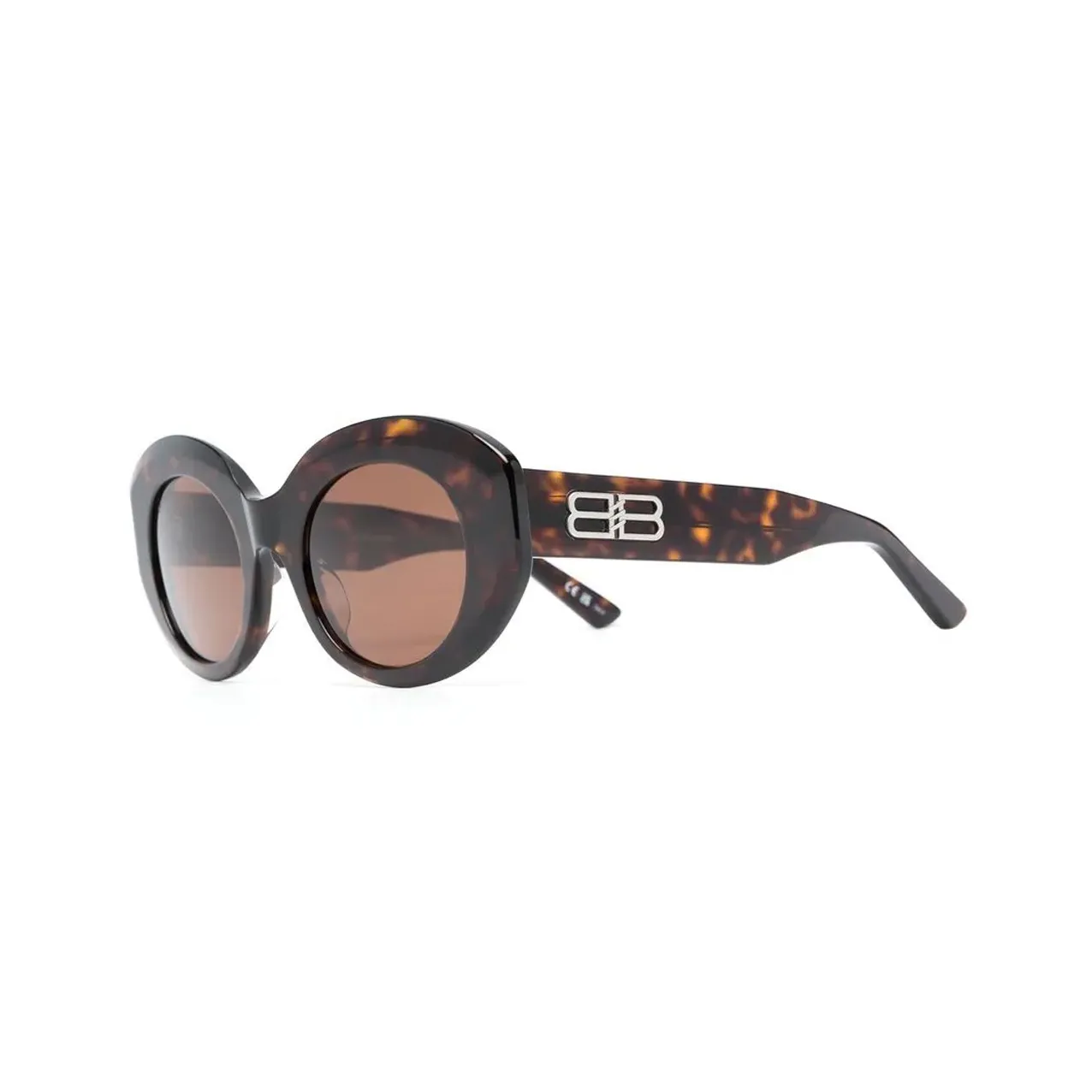 Balenciaga Oval Frame Sunglasses
