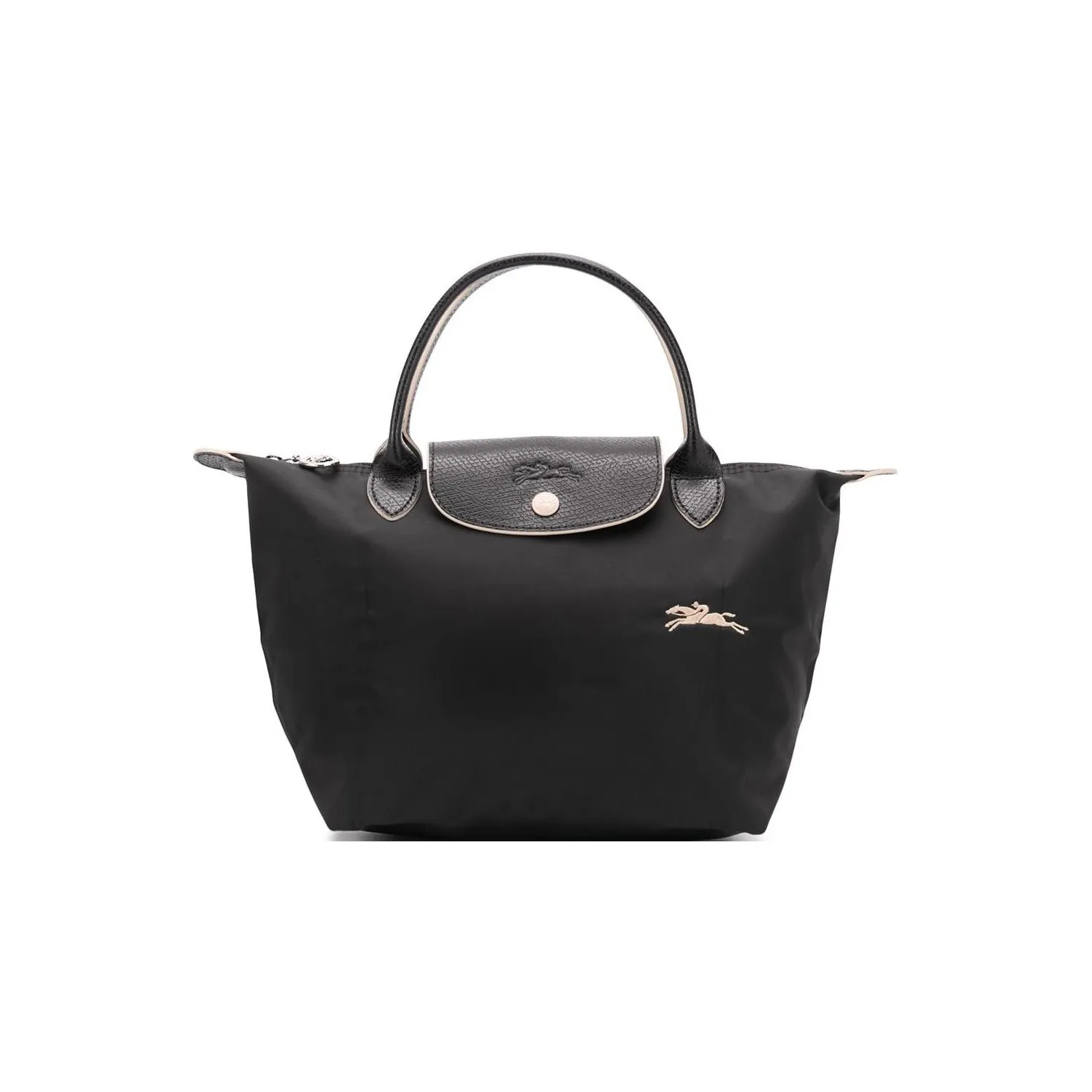 LONGCHAMP Le Pliage Club Полиамид Холст Сумка для покупок Пельмени Сумка Маленькая Сумка Женская Черная