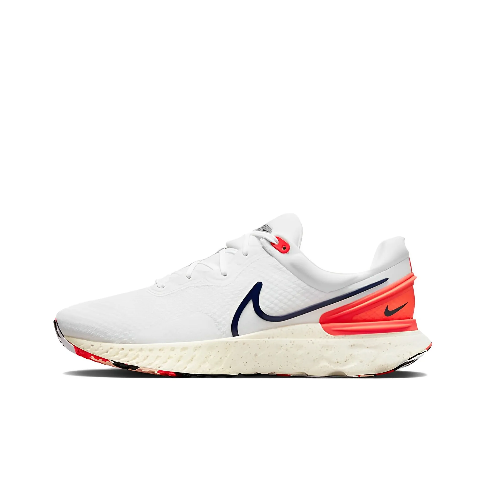 Nike React Miler 3 Running Shoes Men Low Top White/Red
