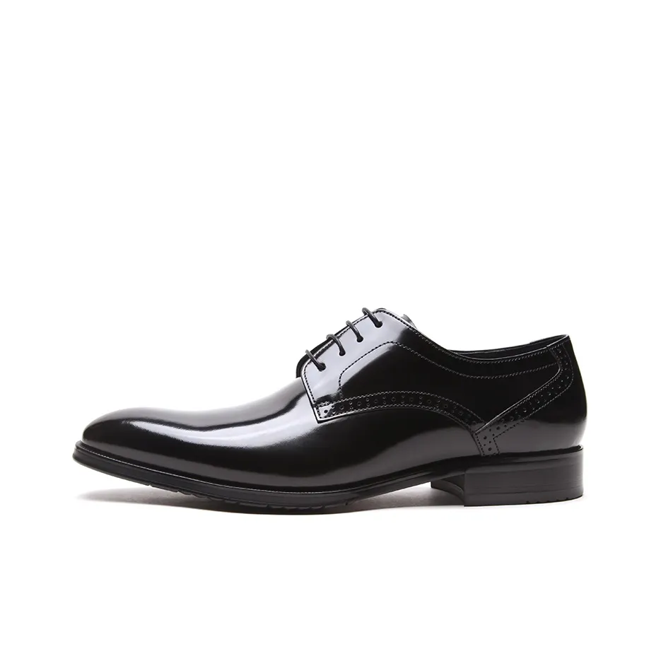 Satchi Dress Shoes Men's Low Top Black