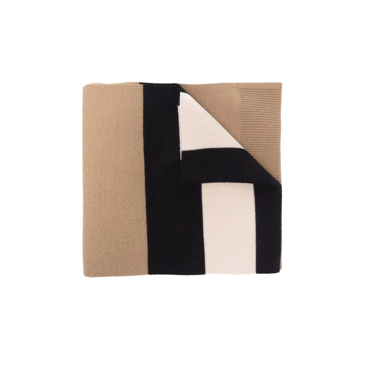 Burberry Вязаные шарфы Коричневый Kids