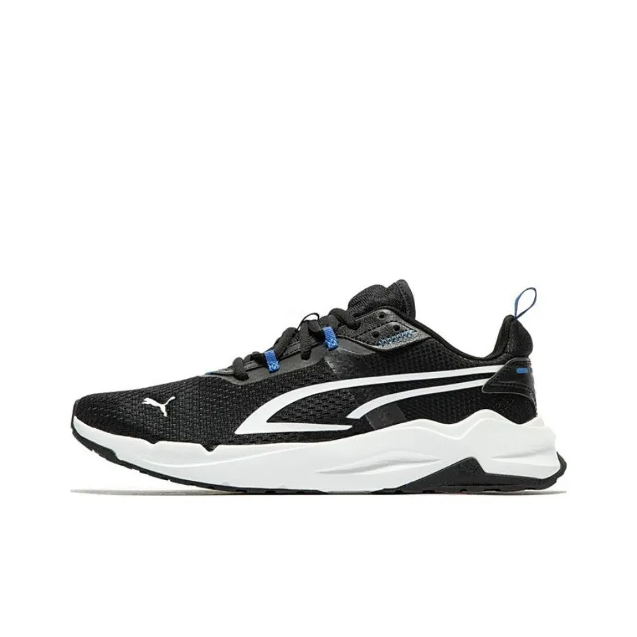 PUMA Stride 'Black White Royal Sapphire'