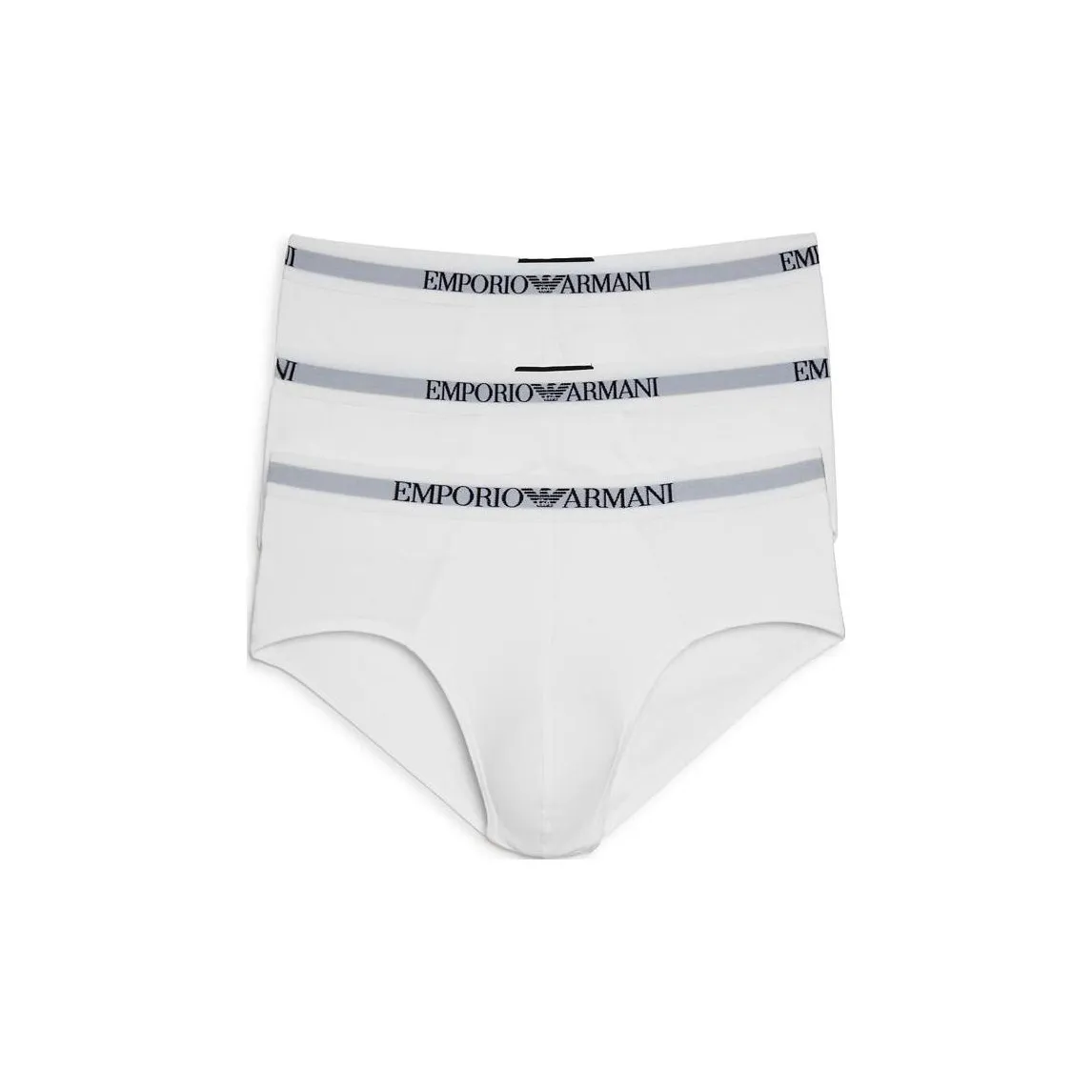 EMPORIO ARMANI FW23 Underpants Men's 3 Pack White