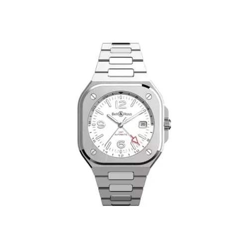 BELL & ROSS Автоматический Механический Часы Мужские Movement 41 мм Белый