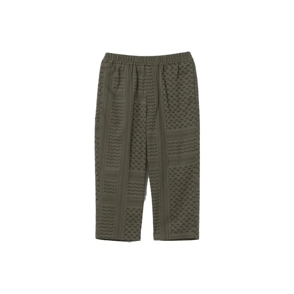 Beams Casual Pants Men Olive Green