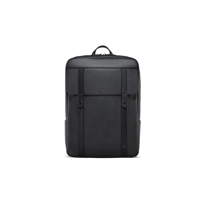 SAMSONITE Fabric Laptop Backpack Large Size Men's Black Gray Color