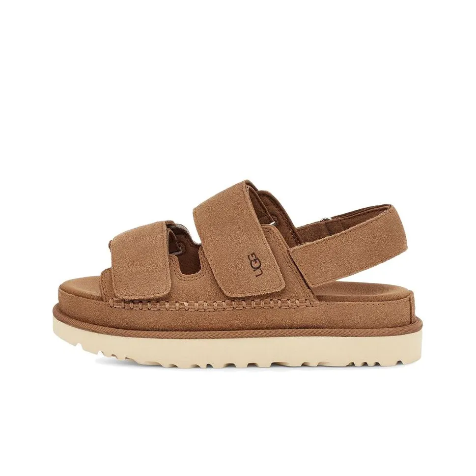 UGG Стильные Сандалии Женские Каштановые