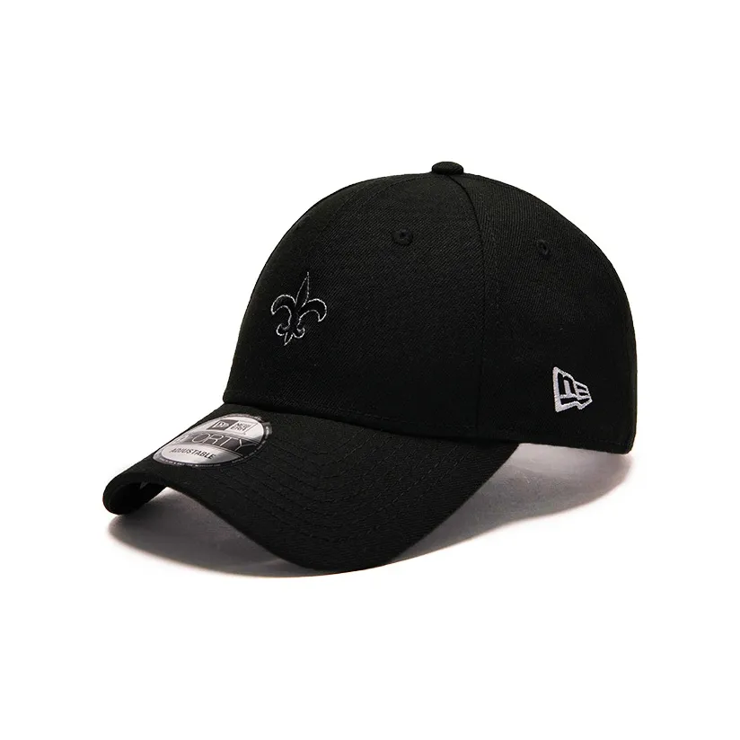 New Era Полиэстер Бейсболка Черная Унисекс