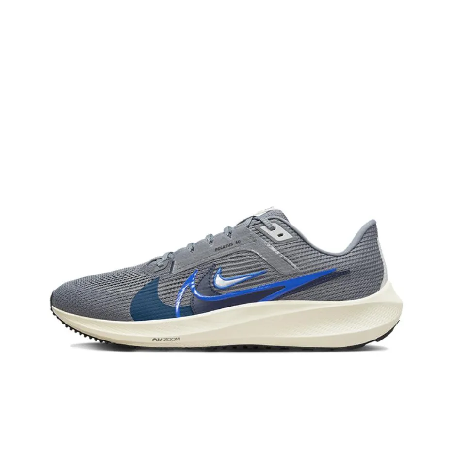 Nike Air Pegasus 40 Premium 'Smoke Grey Racer Blue'