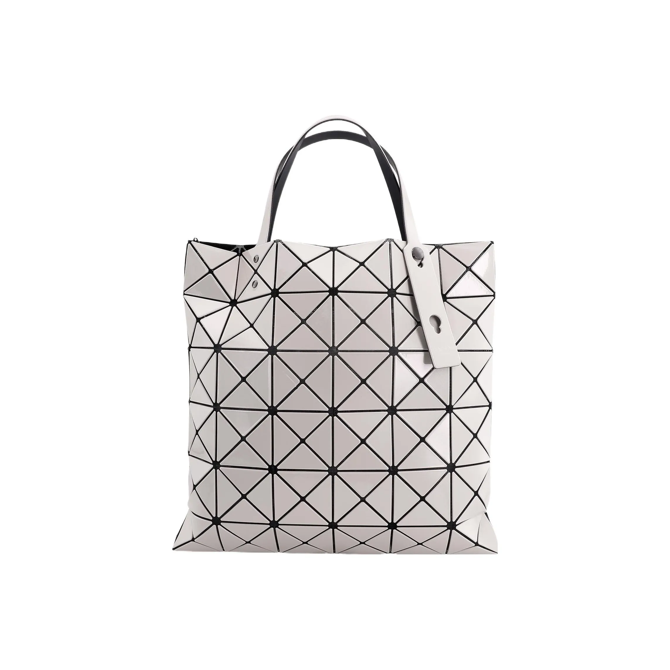 ISSEY MIYAKE PVC Tote Bag Shopping Bag Shoulder Bag Handbag Regular Women's Beige