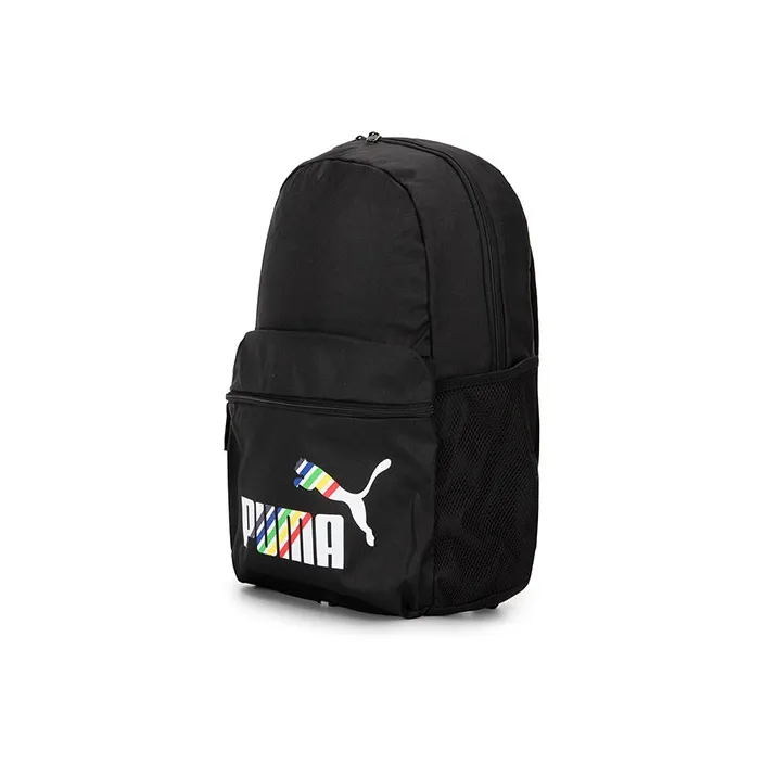 PUMA Ткань Ноутбук Сумка Рюкзак Стандартный Унисекс Черный