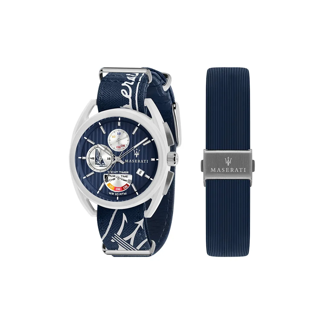 Maserati Кварцевый механизм Мужские часы 41mm*41mm*12mm Синий