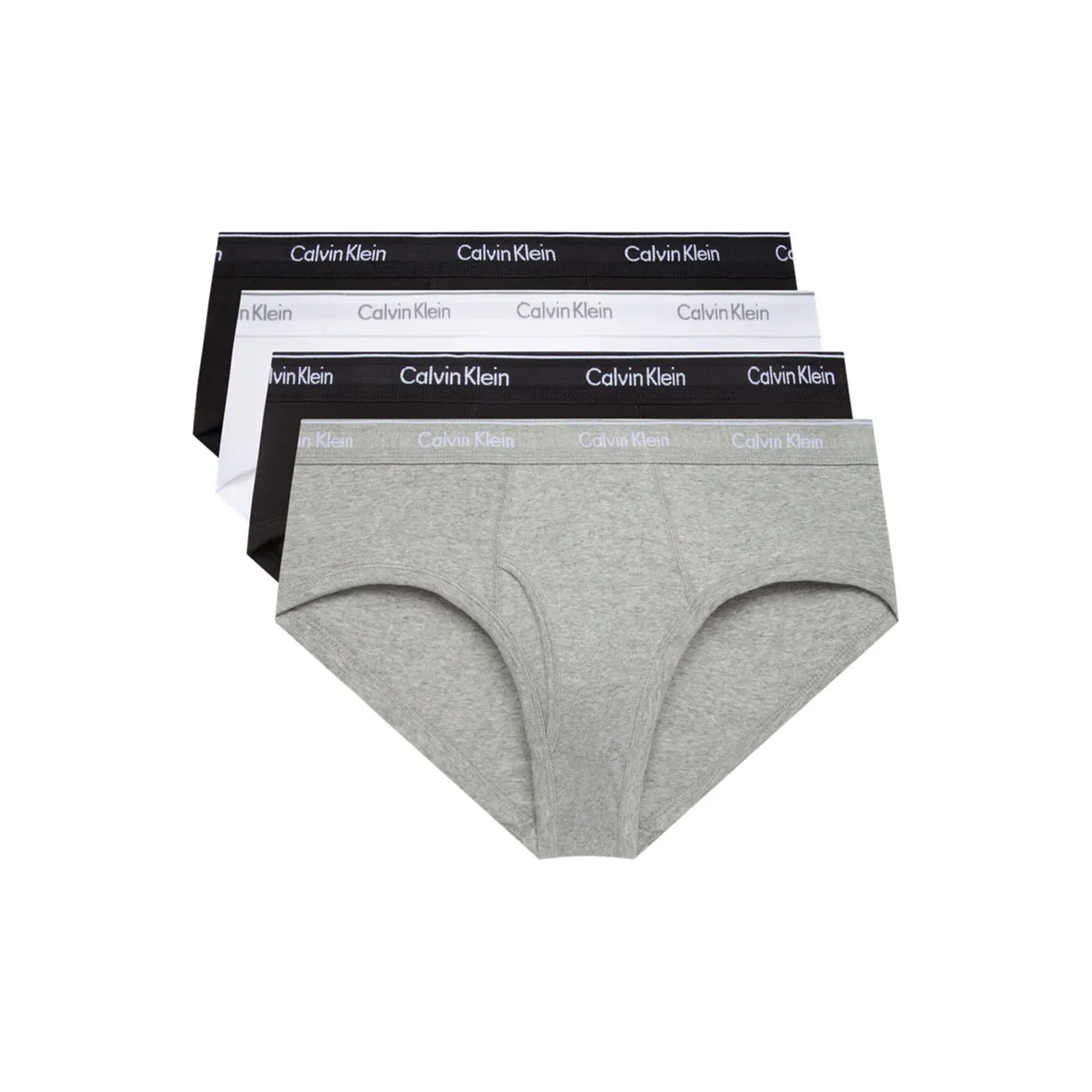 Calvin Klein UEN Черный/Черный/Белый/Серый Мужские трусики-бикини