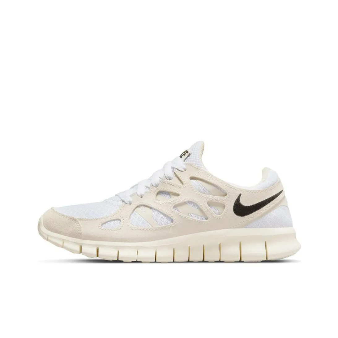 nike printable Free Run 2 White Light Bone Women's