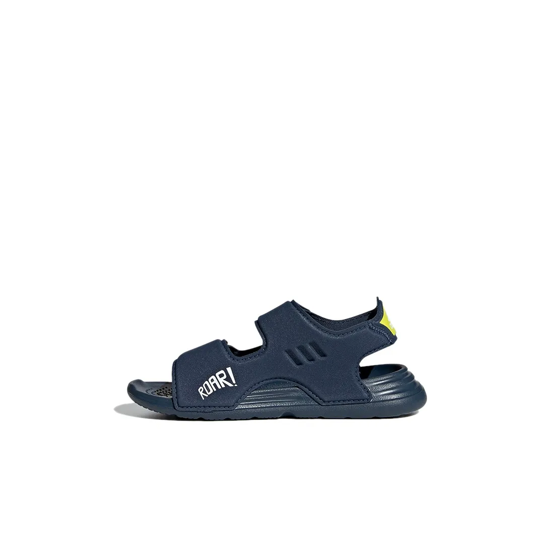 Adidas Swim Sandal C Детские сандалии Синий Желтый для детей 3-7 лет