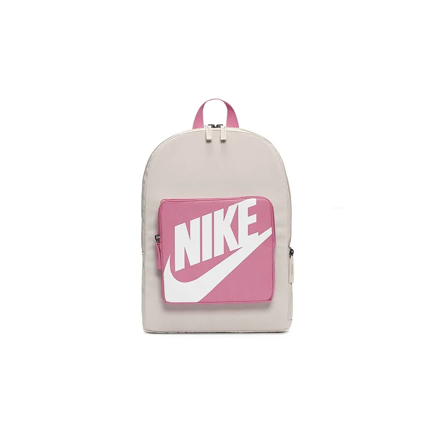 Nike Polyester Backpack Regular Women's Pink White