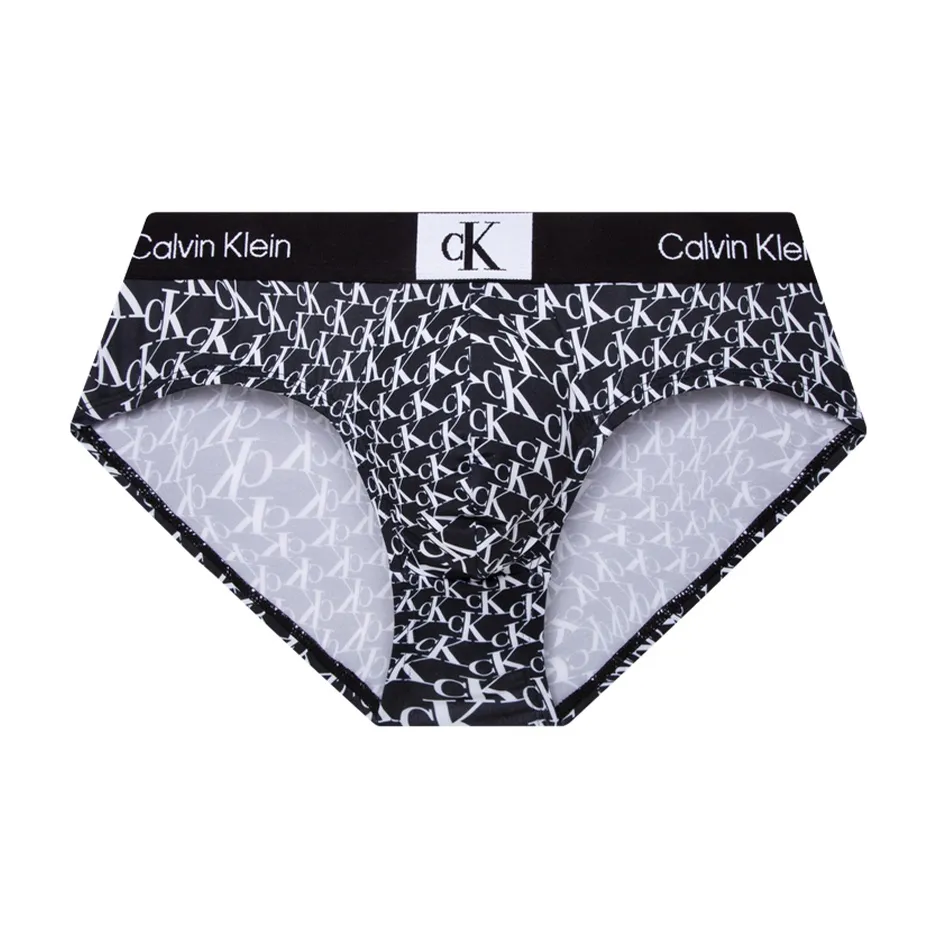 Calvin Klein CK96 series Трусы Мужские Черные с Белым Буква