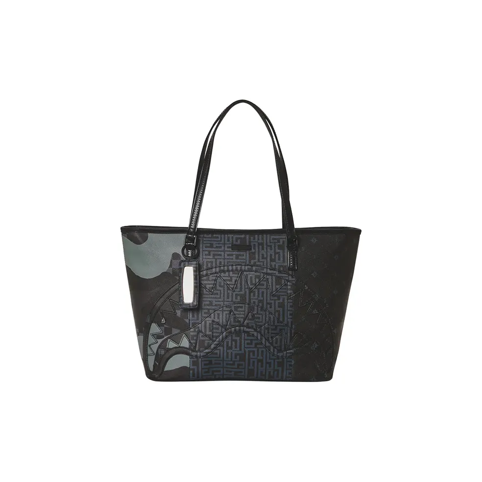 SPRAYGROUND Сумка-корзина из ПВХ Сумка через плечо Сумка Большая Унисекс Черная