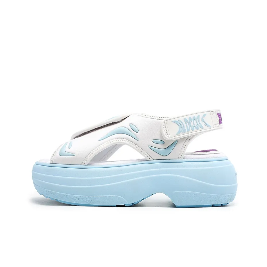 BLOCCO5 Модный Платформа Увеличение Высоты Пляжные Сандалии Женские Синие