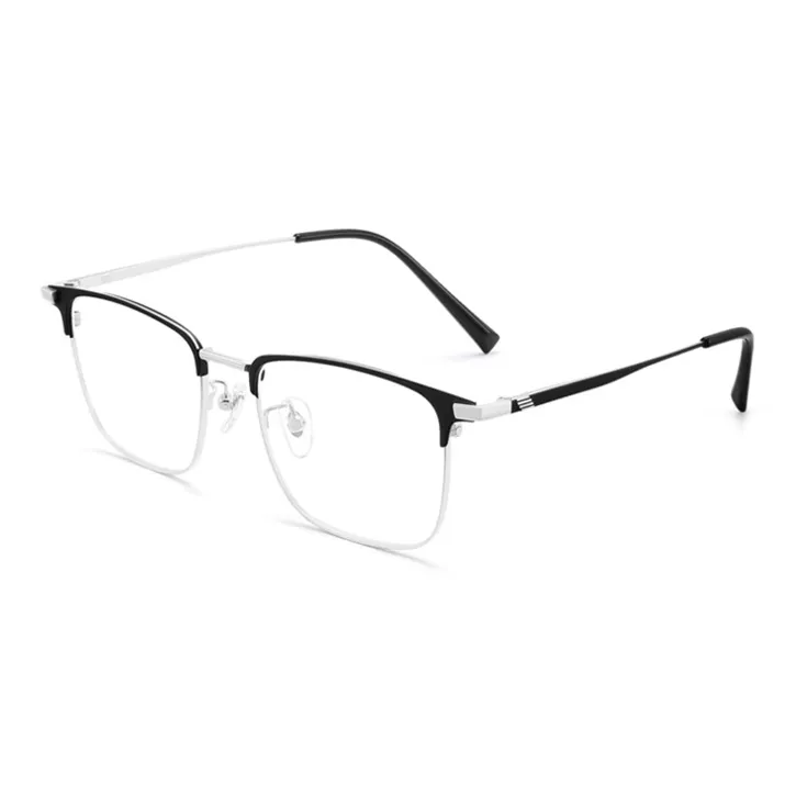 BERTHA Чистый титан Квадратные Оправы для очков Мужские