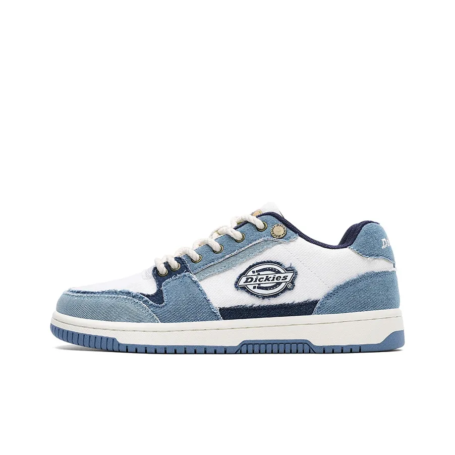 Dickies Skateboard Shoes Men Low Top Light Blue