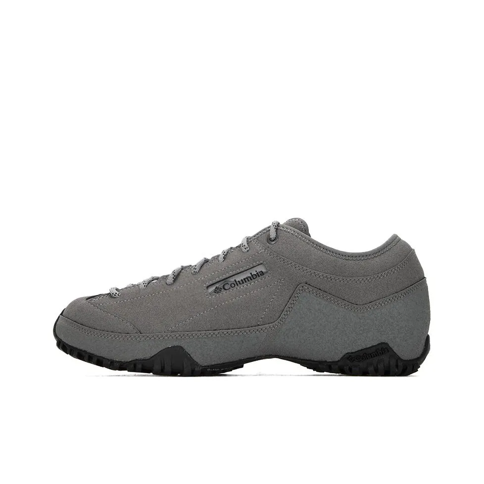 Columbia Loess Lte Anti Slip Wear Resistant Low Top Casual Shoes Men's Gray Black