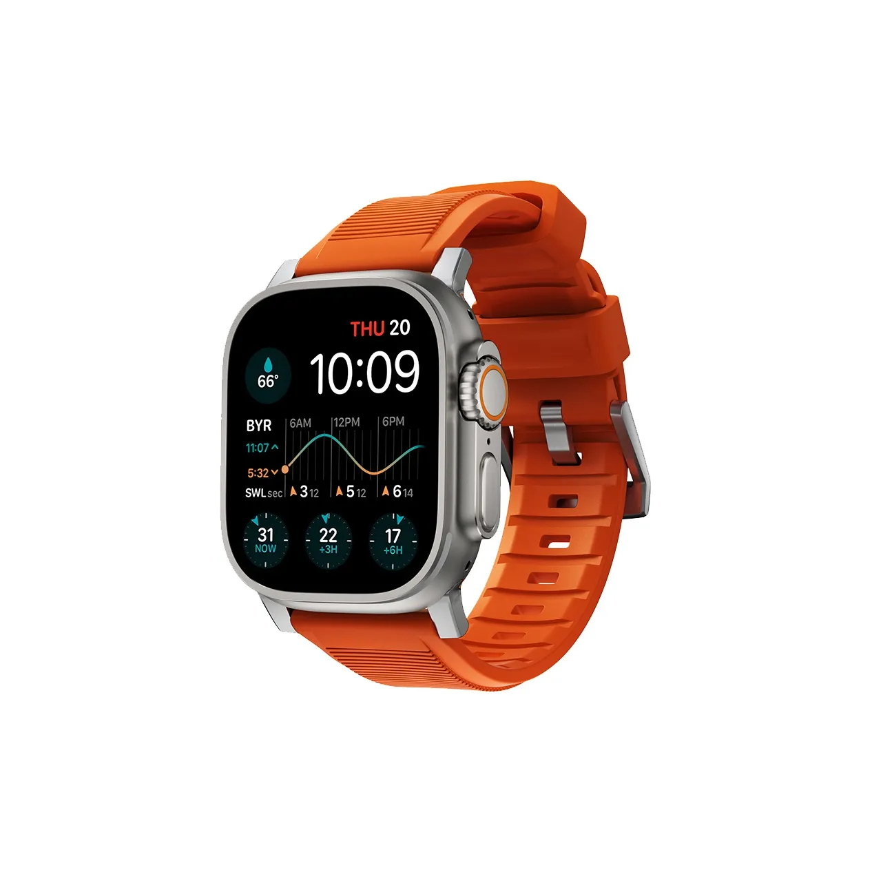 NOMAD Ремешок Apple Совместимость Материал Фторэластомер FKM