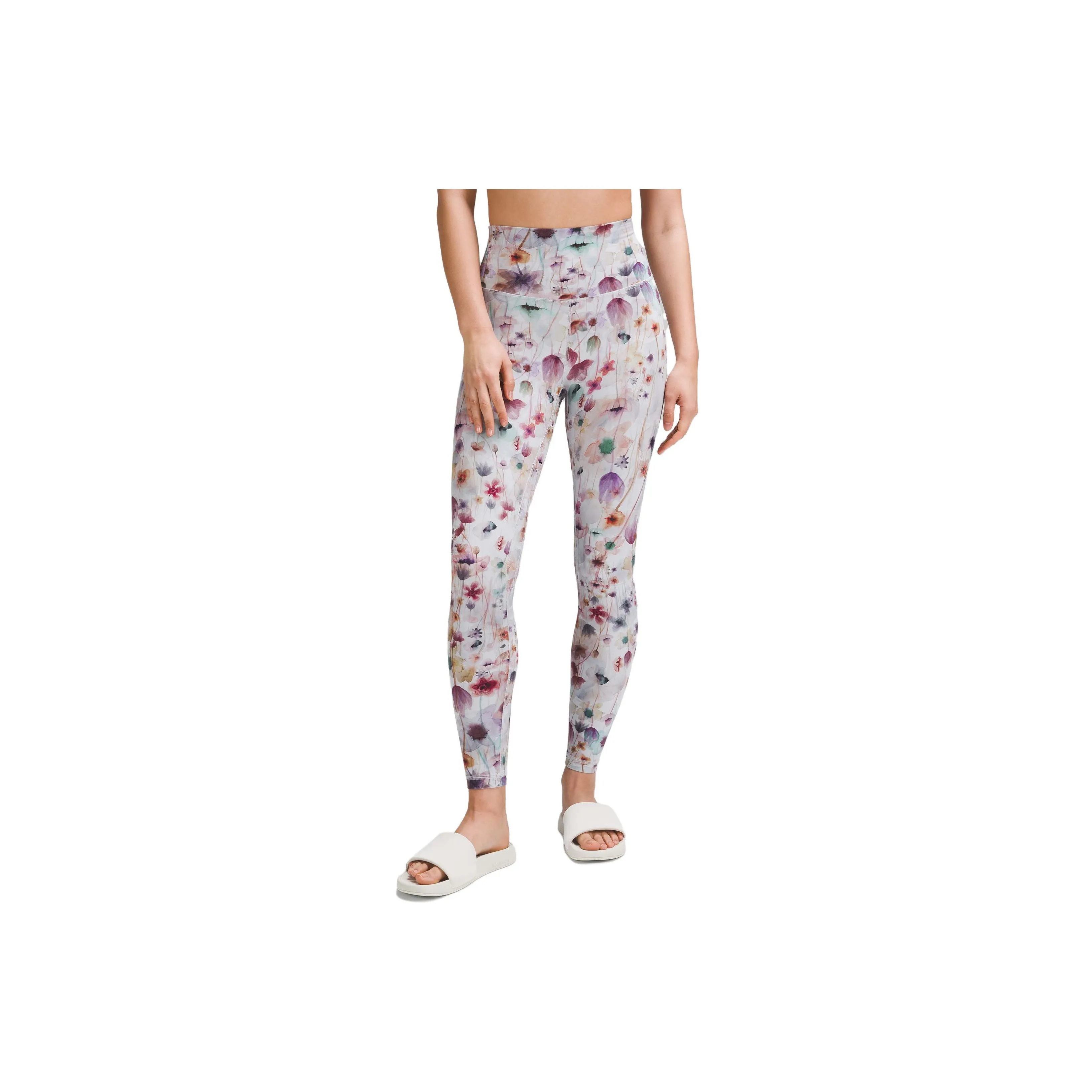 Lululemon Align Коллекция Стираемые Многоцветные Штаны для Йоги Женские