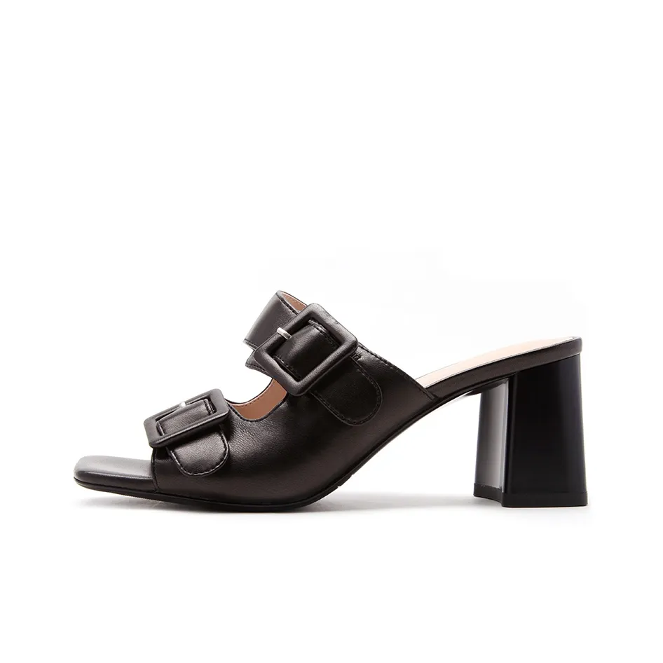 SATCHI Резиновая подошва противоскользящие антибактериальные шлепанцы женские черные