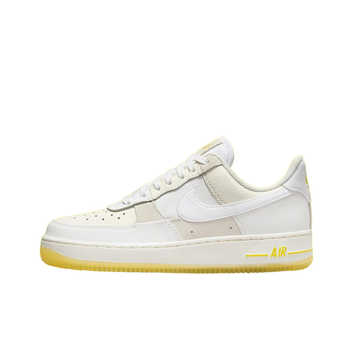 Nike Air Force 1 Low '07 Uv Reactive Patchwork White Multicolor Yellow Women's